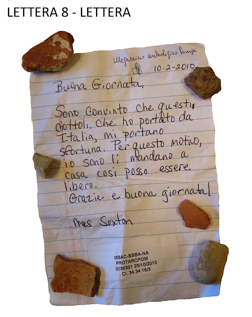 Pompeii Letter