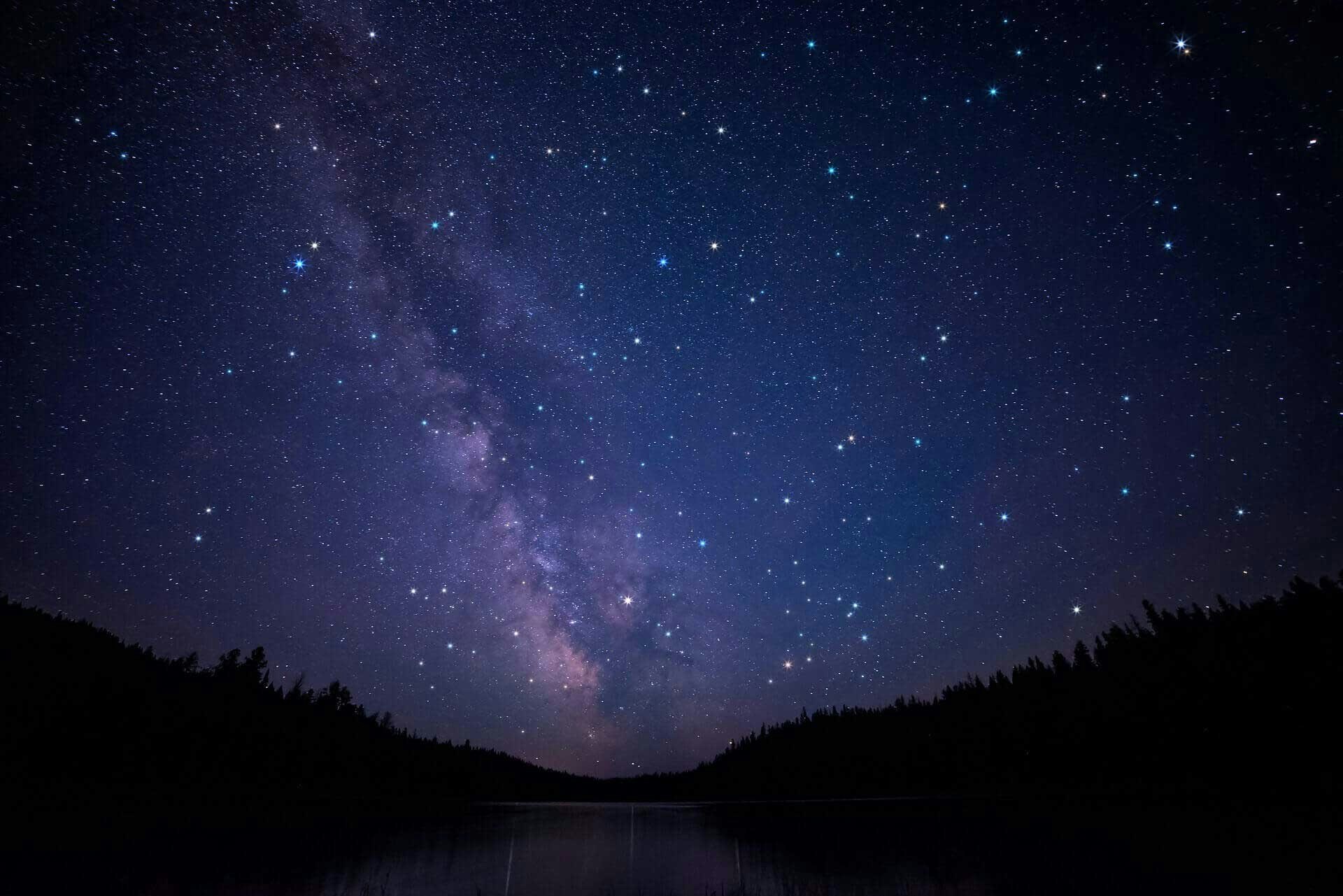Starry skies at North Cascades National Park