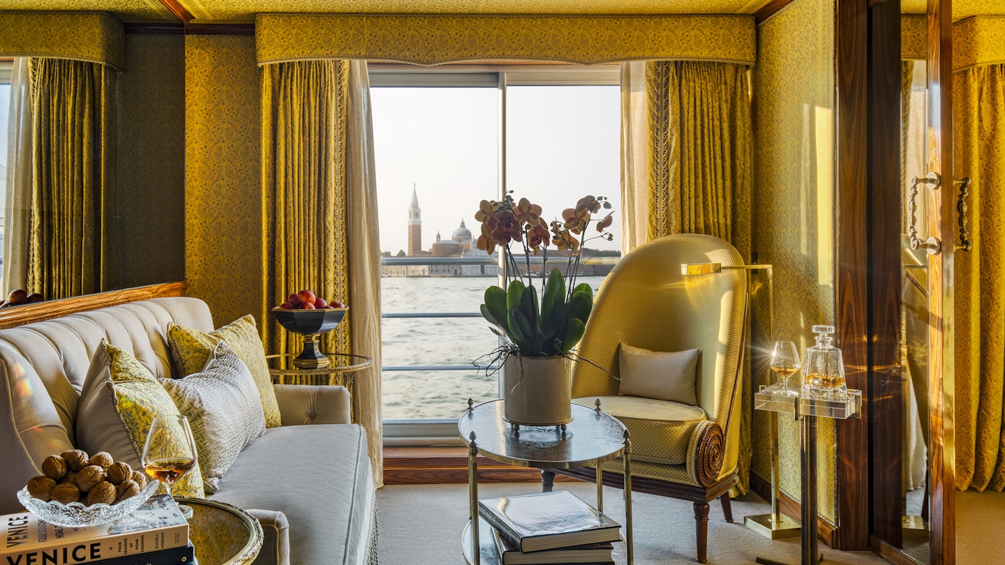Luxury suite on the SS Venezia