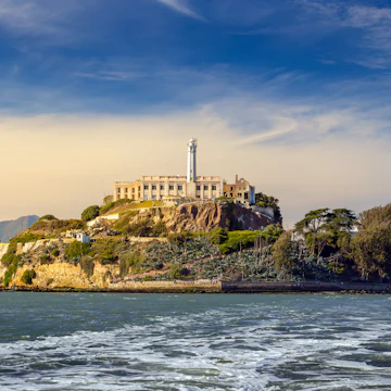 Alcatraz Island in San Francisco, USA.