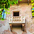 Romeo and Juliet's balcony at Juliet's House in Verona.