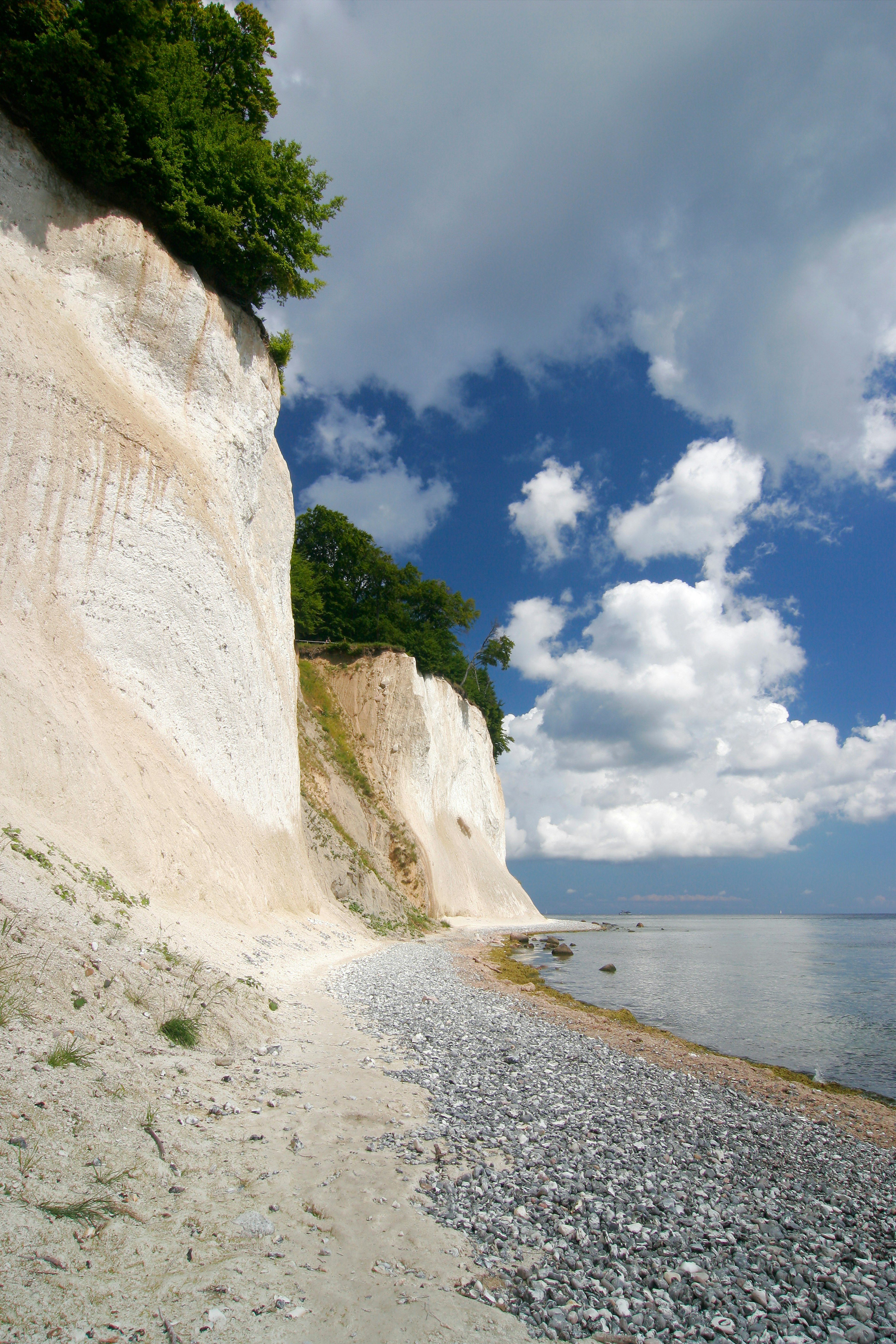 Chalk cliffs of Jasmund National Park, Germany