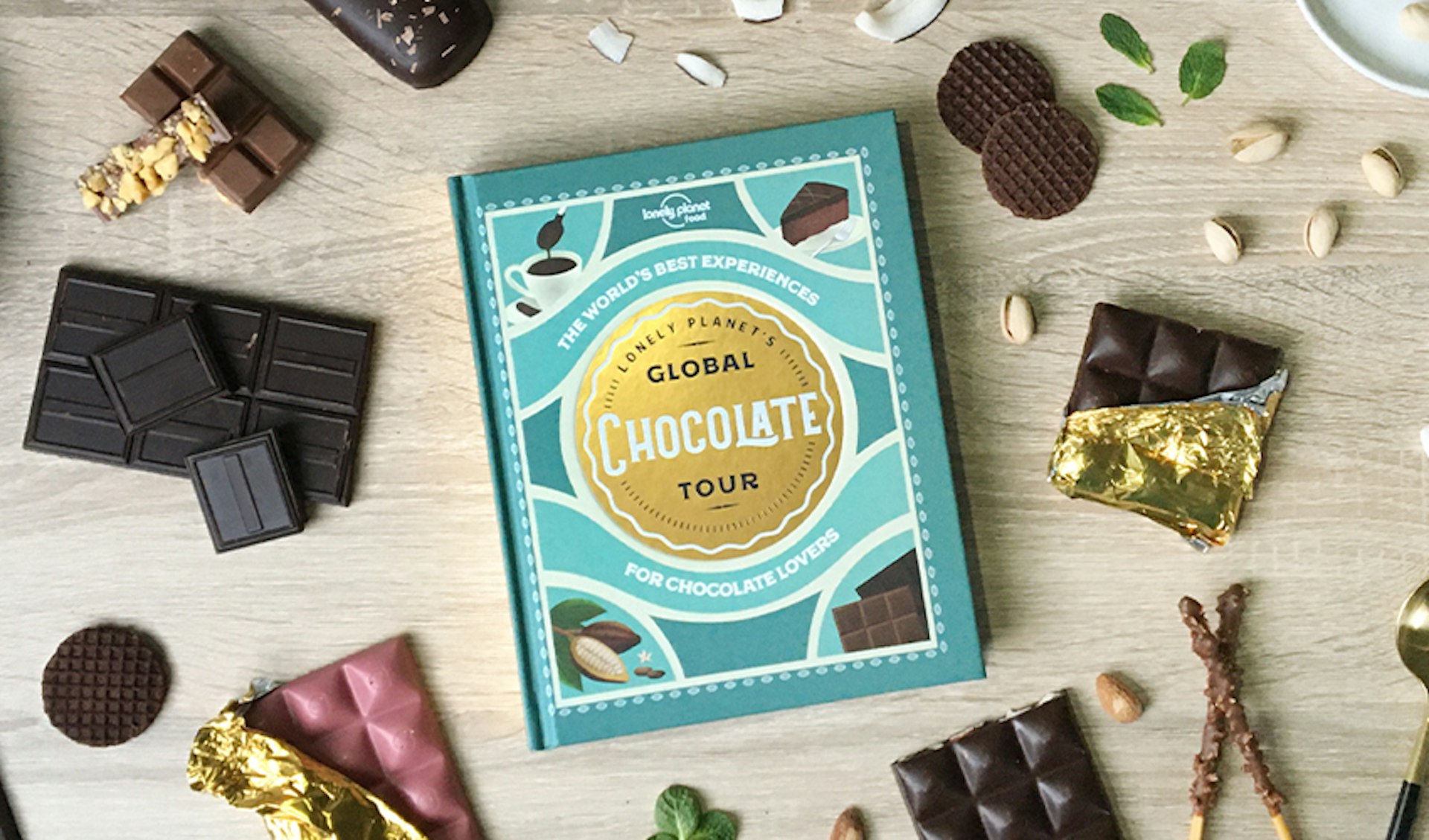 Cover of Lonely Planet's Global Chocolate Tour book