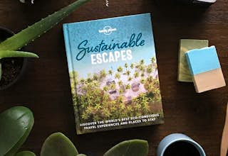 Cover of Lonely Planet's Sustainable Escapes book