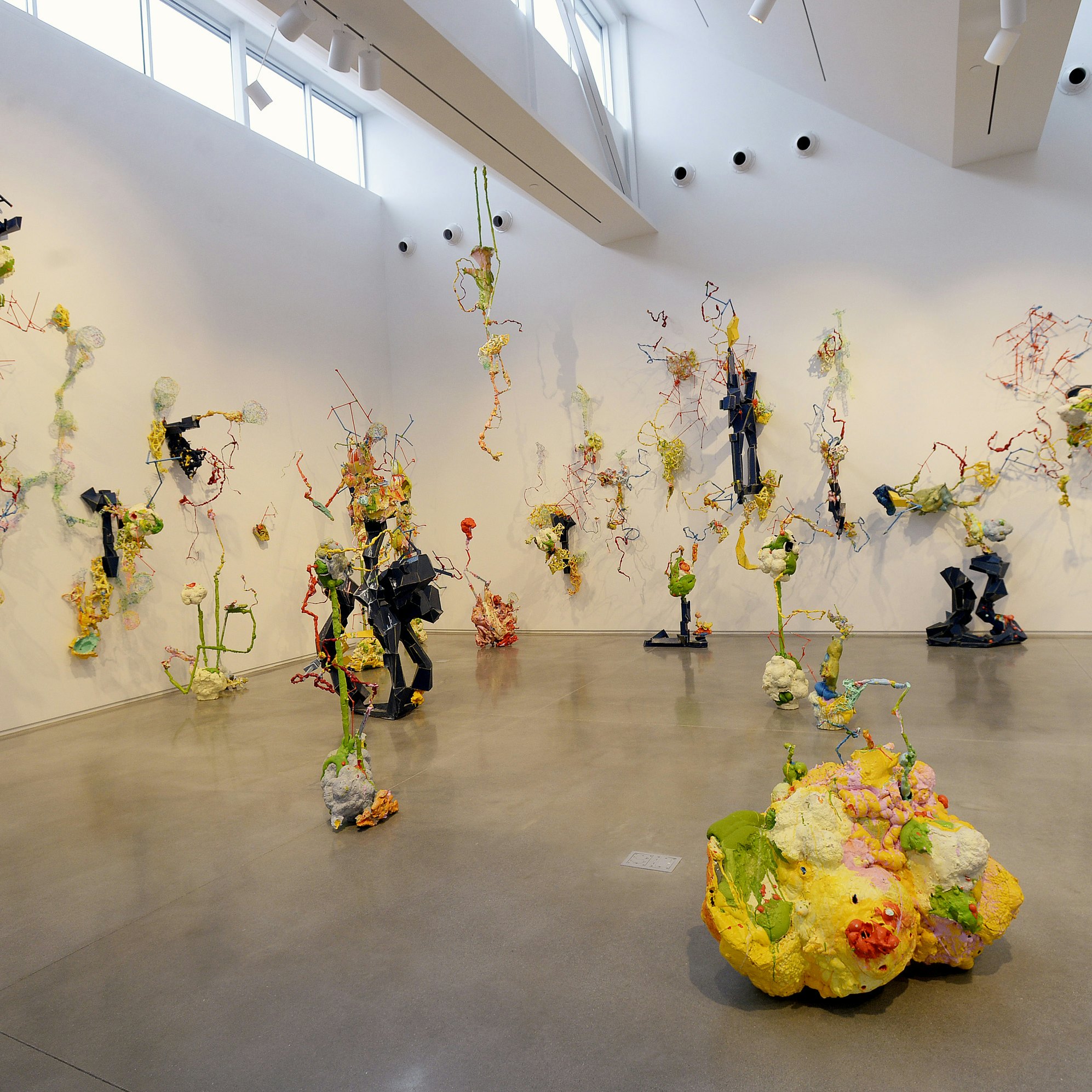 ROCKLAND, ME - DECEMBER 5: Mutated Growth by Jackie Brown of Bath at the Materiality exhibition at CMCA in Rockland Tuesday, December 5, 2017. (Staff photo by Shawn Patrick Ouellette/Portland Press Herald via Getty Images)