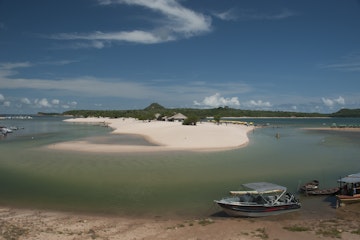Wide Angle of the famous amazon beach with Polarizer Filter