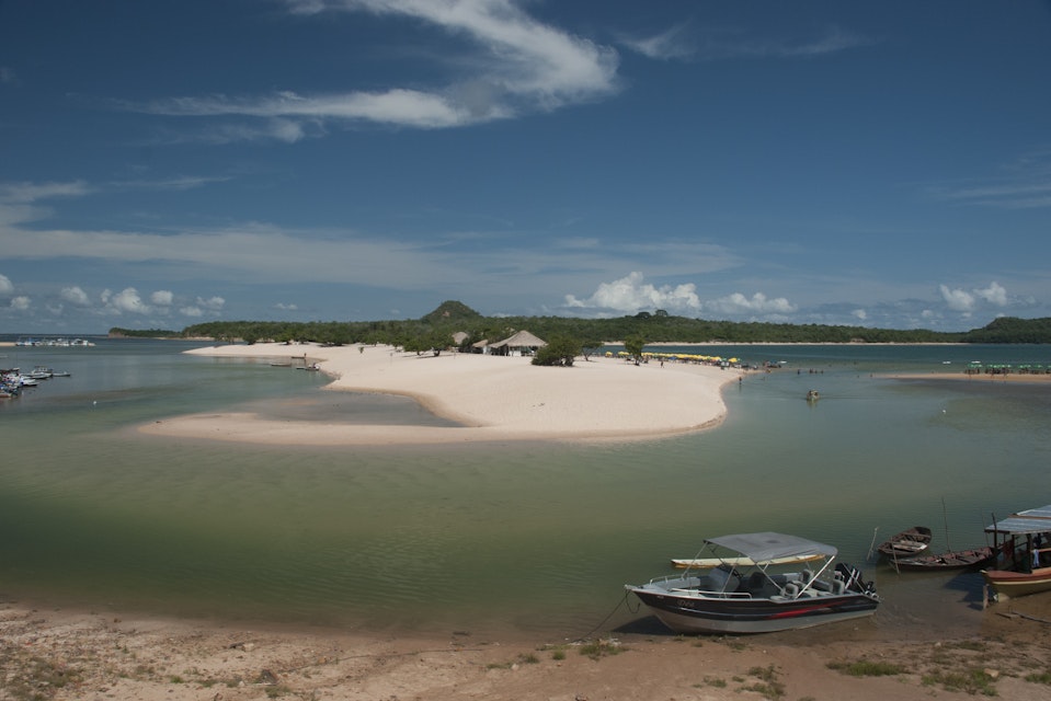 Wide Angle of the famous amazon beach with Polarizer Filter