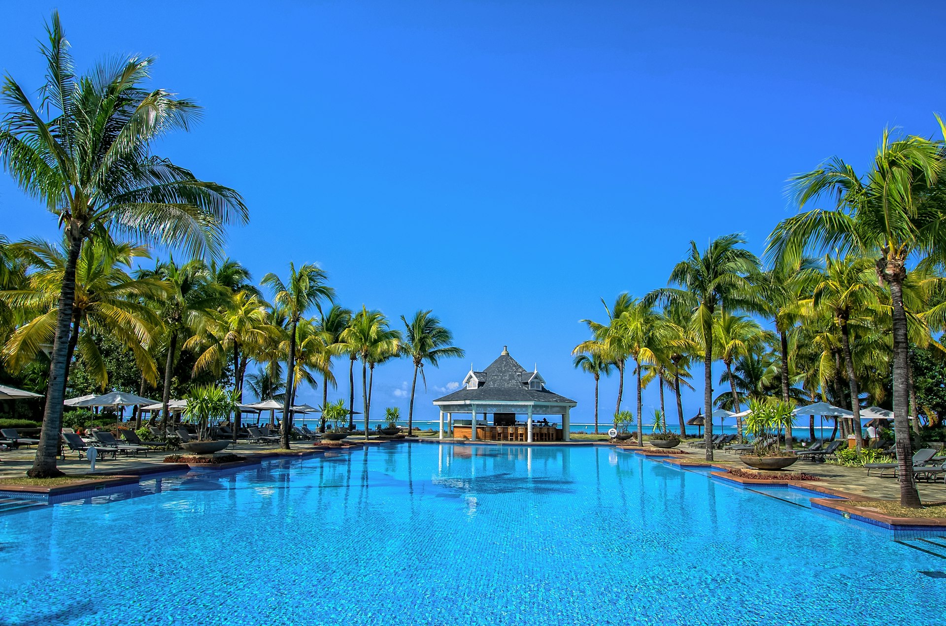 Heritage Le Telfair Poolside, Mauritius.