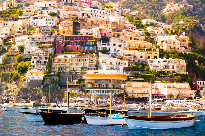 The beautiful town of Positano, Amalfi Coast, Italy