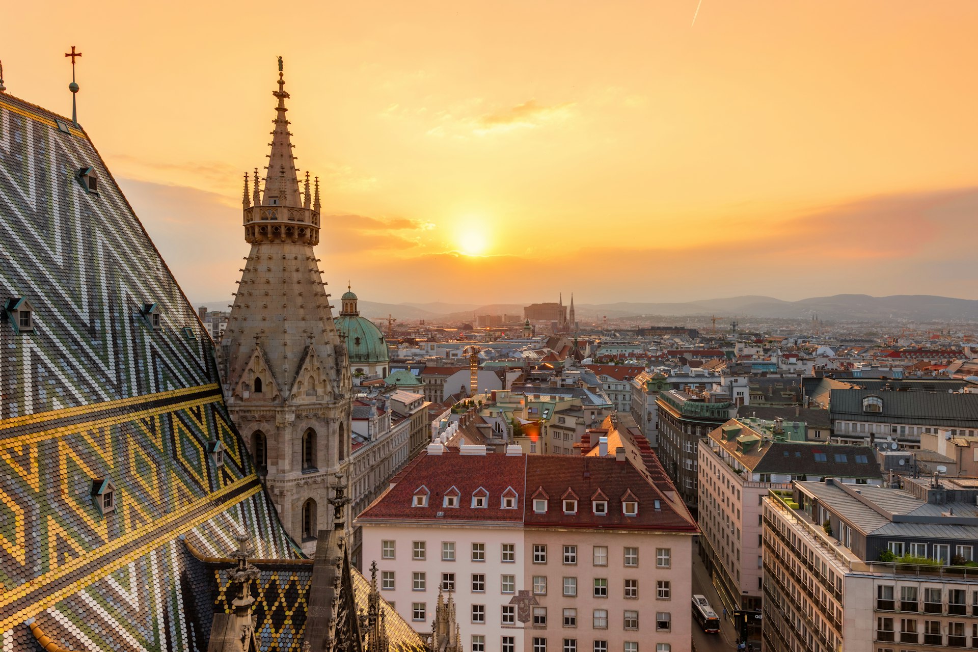 A view over Vienna's architecture