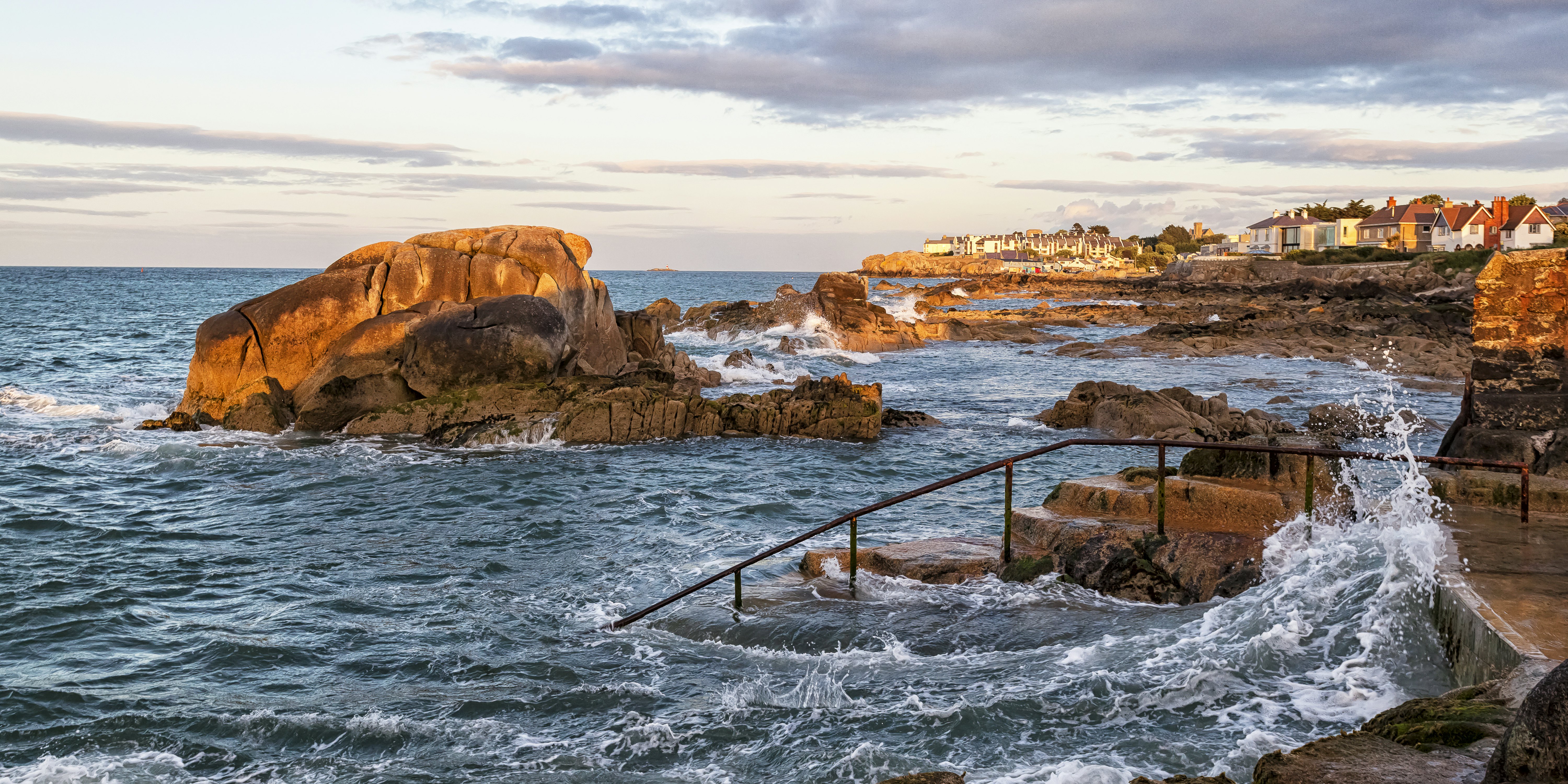 Forty foot at Sandycove, Dublin, Ireland.