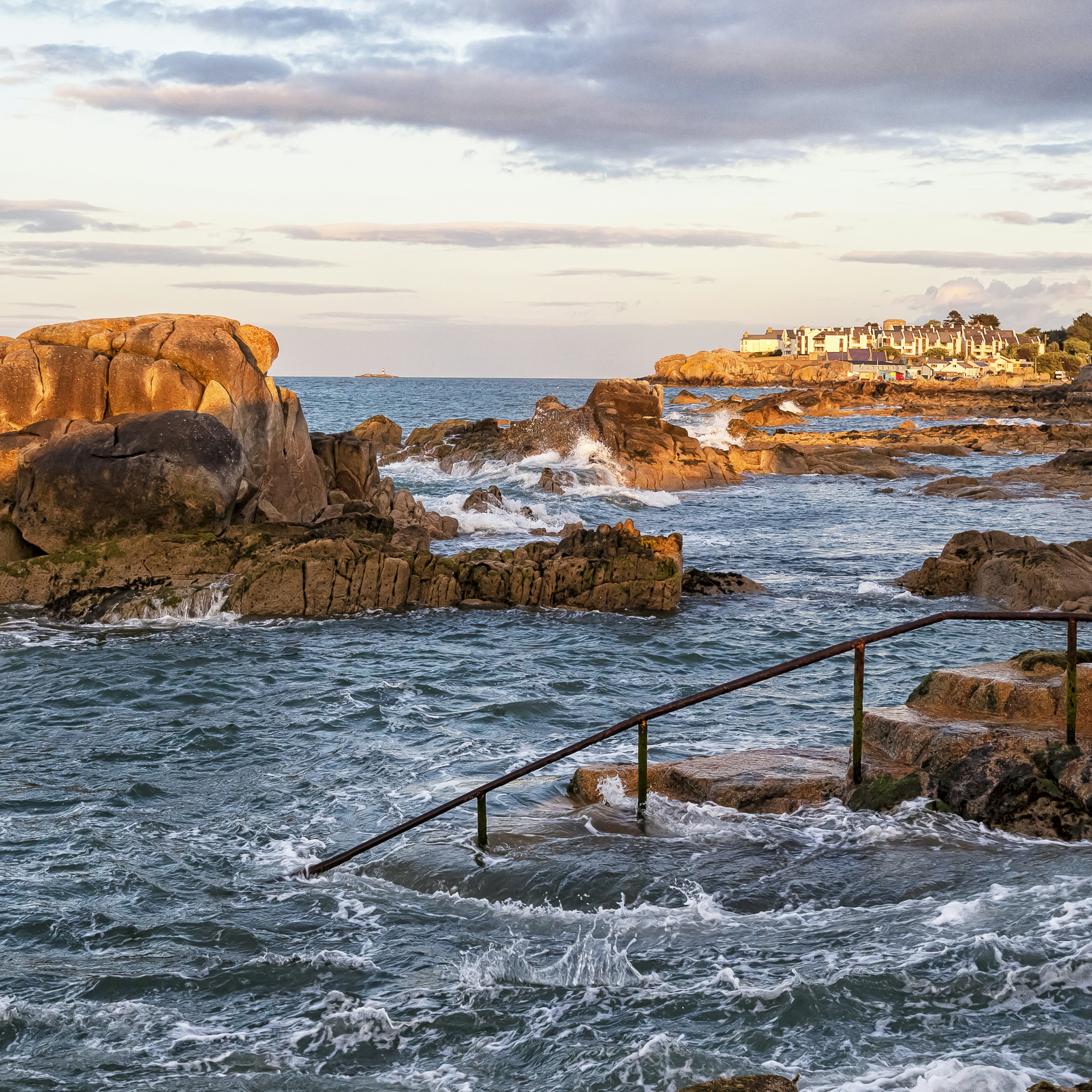 Forty foot at Sandycove, Dublin, Ireland.
