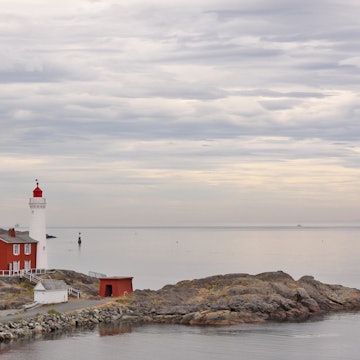 Lighthouse on Vancouver Island, British Columbia, Canada