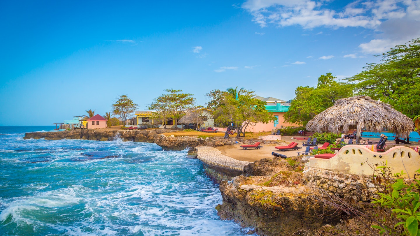 Parish of St. Elizabeth, Jamaica at a small secluded resort called Jakes on Treasure Beach
