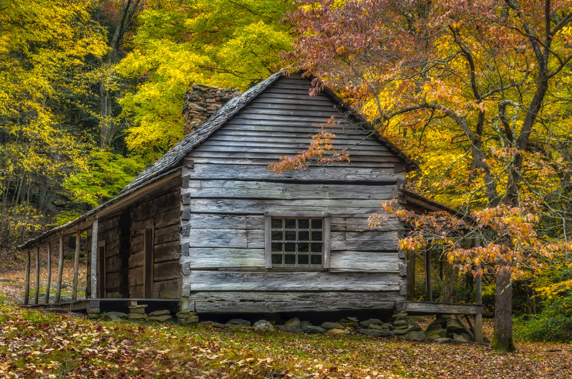 500px Photo ID: 79821827 - The Ogle Homestead along the Roaring Fork Motor Nature Trail, Gatlinburg TN.