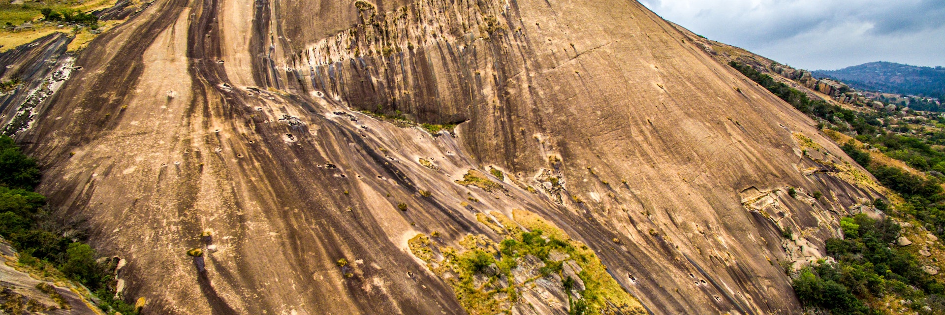Mbuluzi, Swaziland- Famous Swazi landmark "Sibebe Rock", is the largest exposed granite pluton in the world and the world's second largest rock.