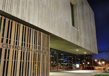 The new Clyfford Still Museum is set to open November 18, 2011. The entry of the museum on Tuesday, November 8, 2011. Cyrus McCrimmon, The Denver Post  (Photo By Cyrus McCrimmon/The Denver Post via Getty Images)
