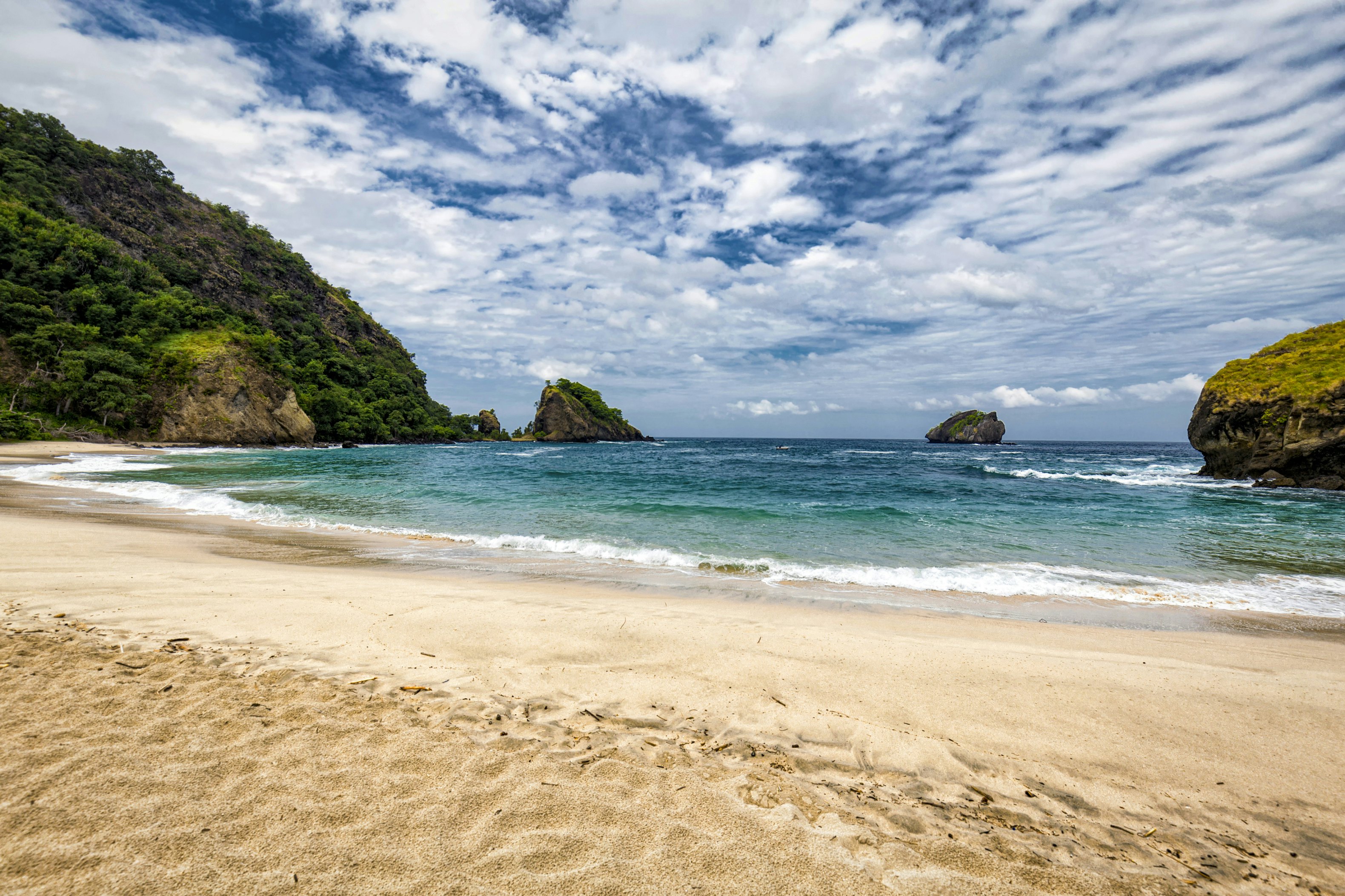 Koka Beach near Paga in East Nusa Tenggara, Indonesia.