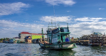 Fisher Boat Koh Kong Cambodia
