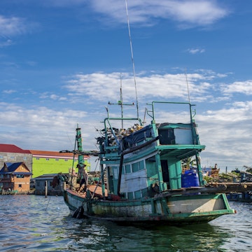Fisher Boat Koh Kong Cambodia