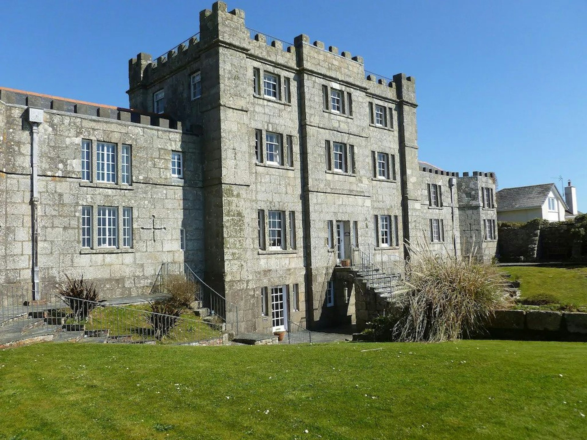 A view of Acton Castle in Cornwall