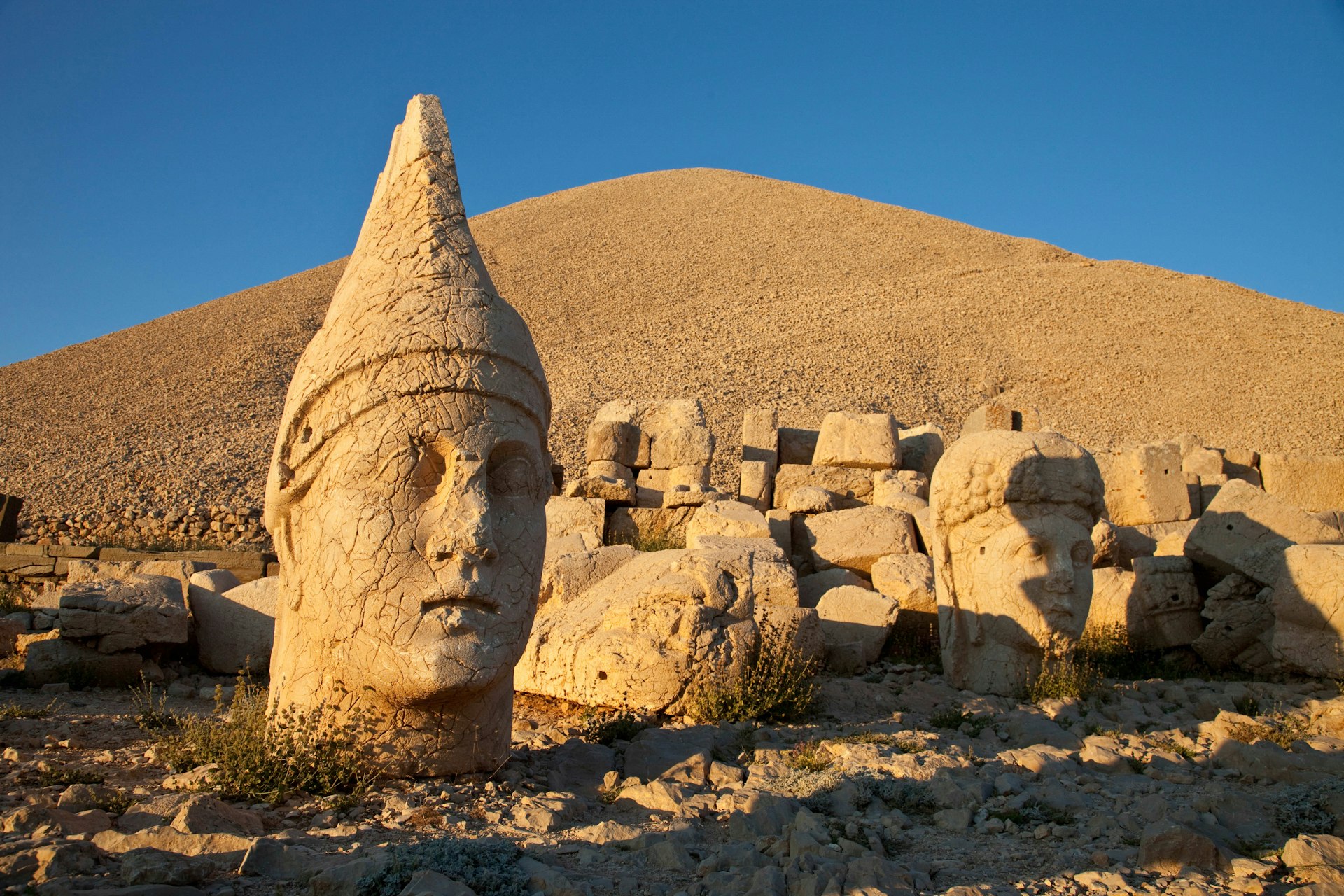 Head of Antiochus on Mount Nemrut, Turkey