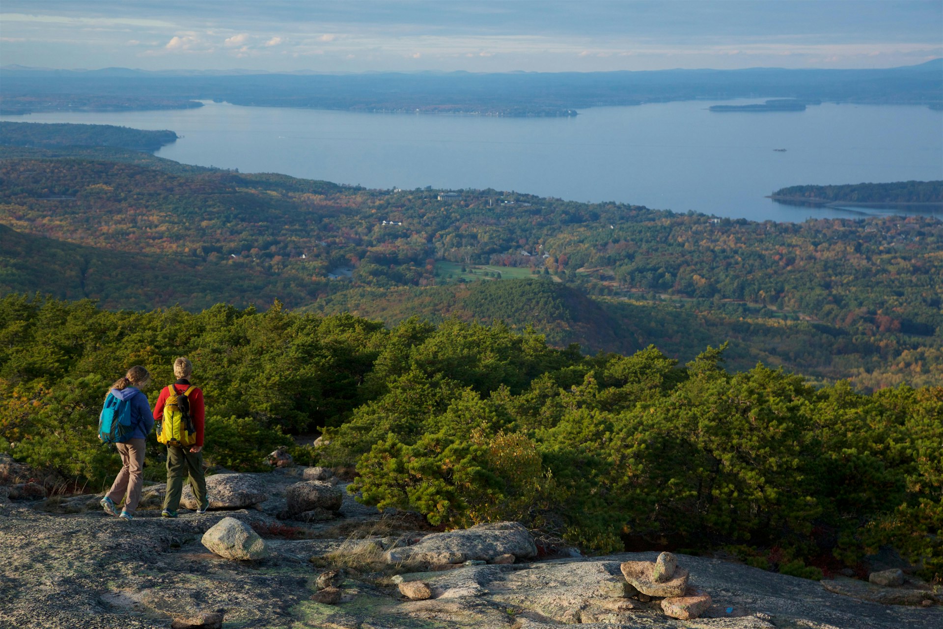 Hikers on the Champlain Valley Trail