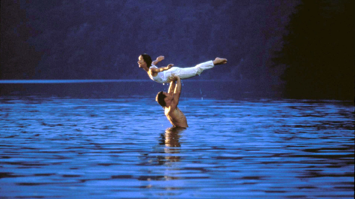 Jennifer Grey and Patrick Swayze as Frances 'Baby' Houseman and Johnny Castle.