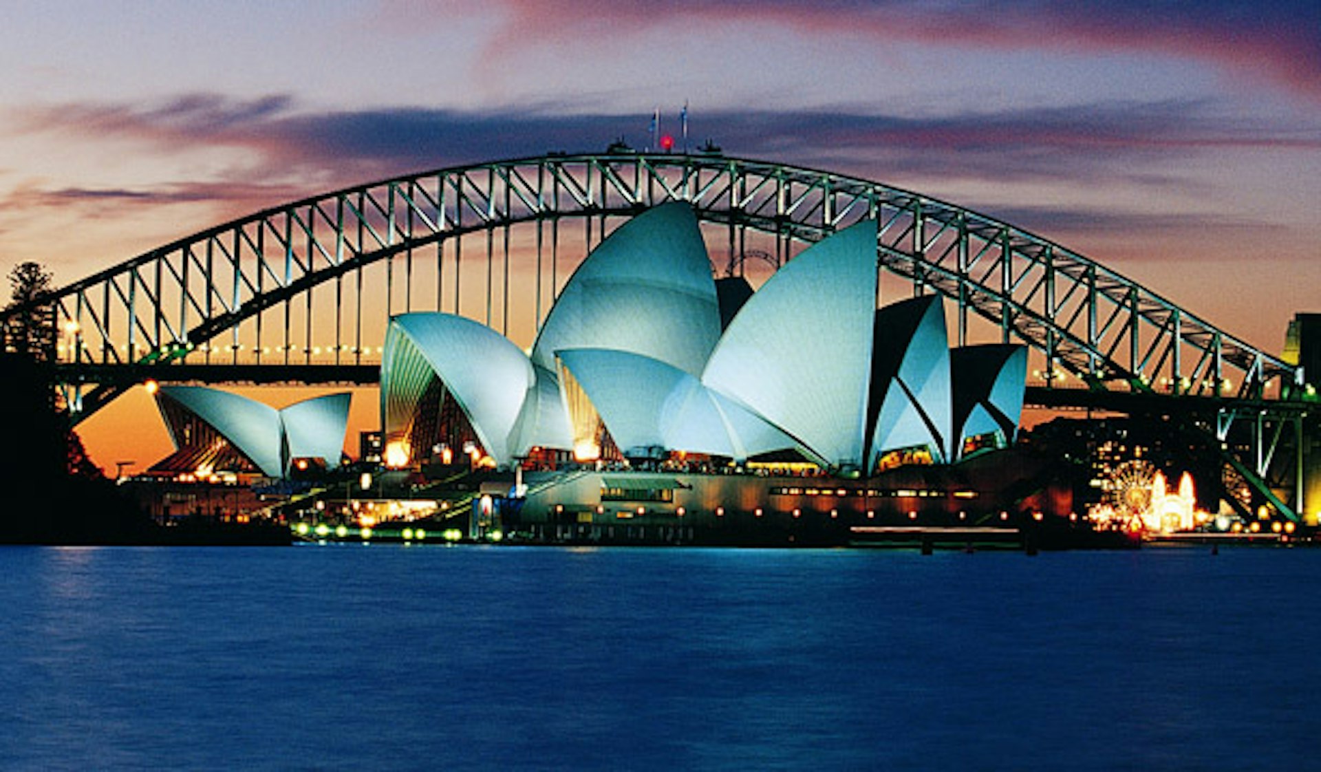 Sydney Opera House and Harbour Bridge