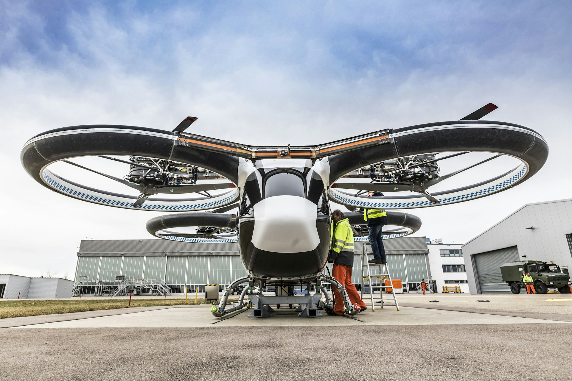 Airbus' electric flying taxi