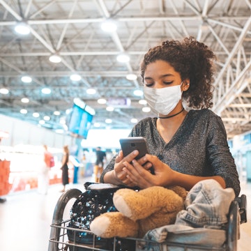 Brazil, Coronavirus, Face Mask - Protective Workwear, Airport, Surgical Mask