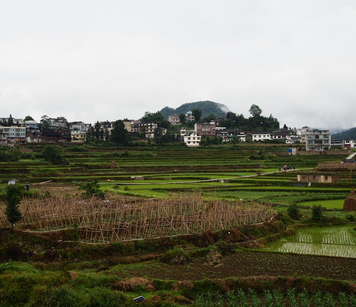 Danzhai boasts 350 square miles of hills, valleys, rivers and sculpted rice terraces.