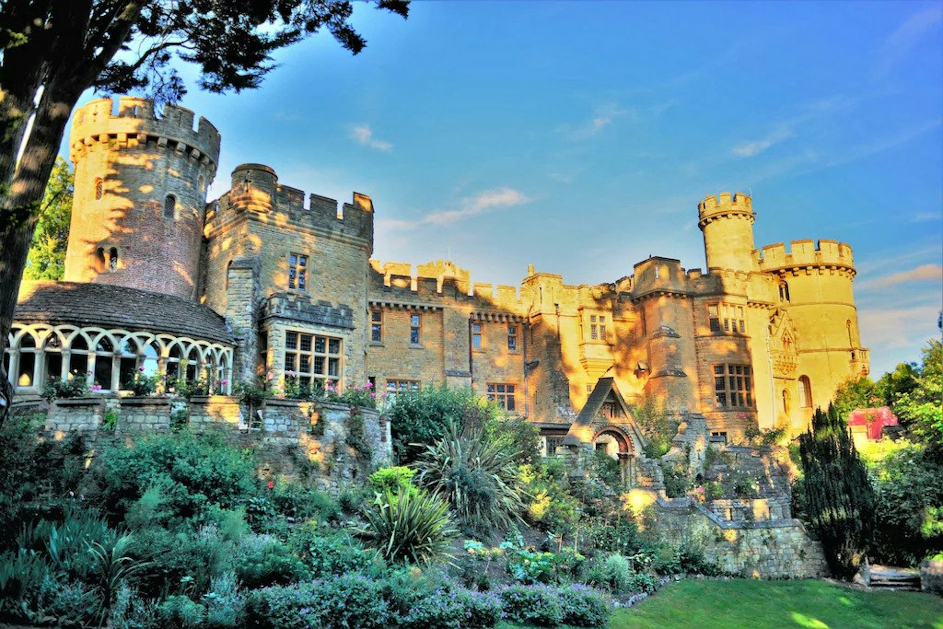 Devizes Castle in Wiltshire