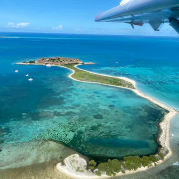 Flying to Dry Tortugas National Park