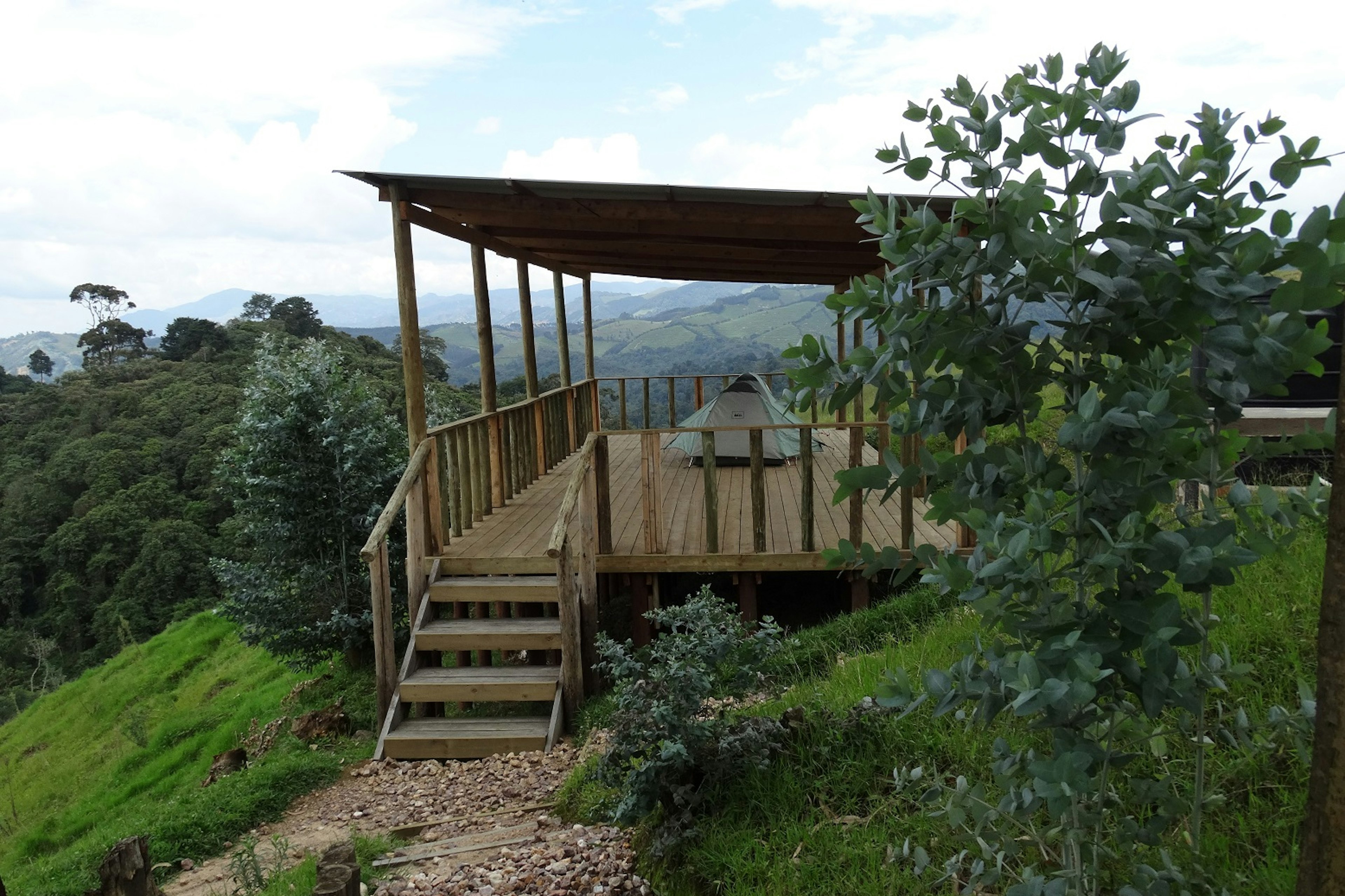 The exterior of the Forest of Hope Camp Site