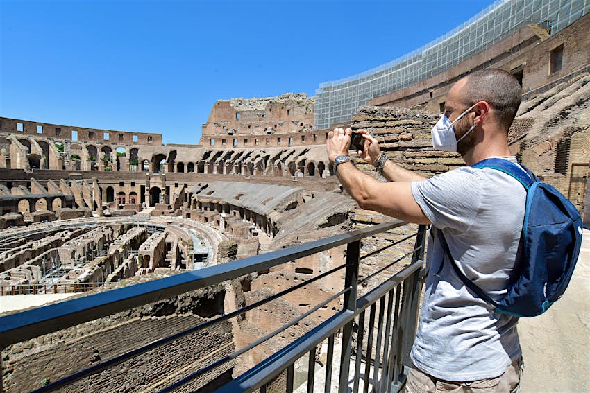 Il Colosseo riapre al pubblico