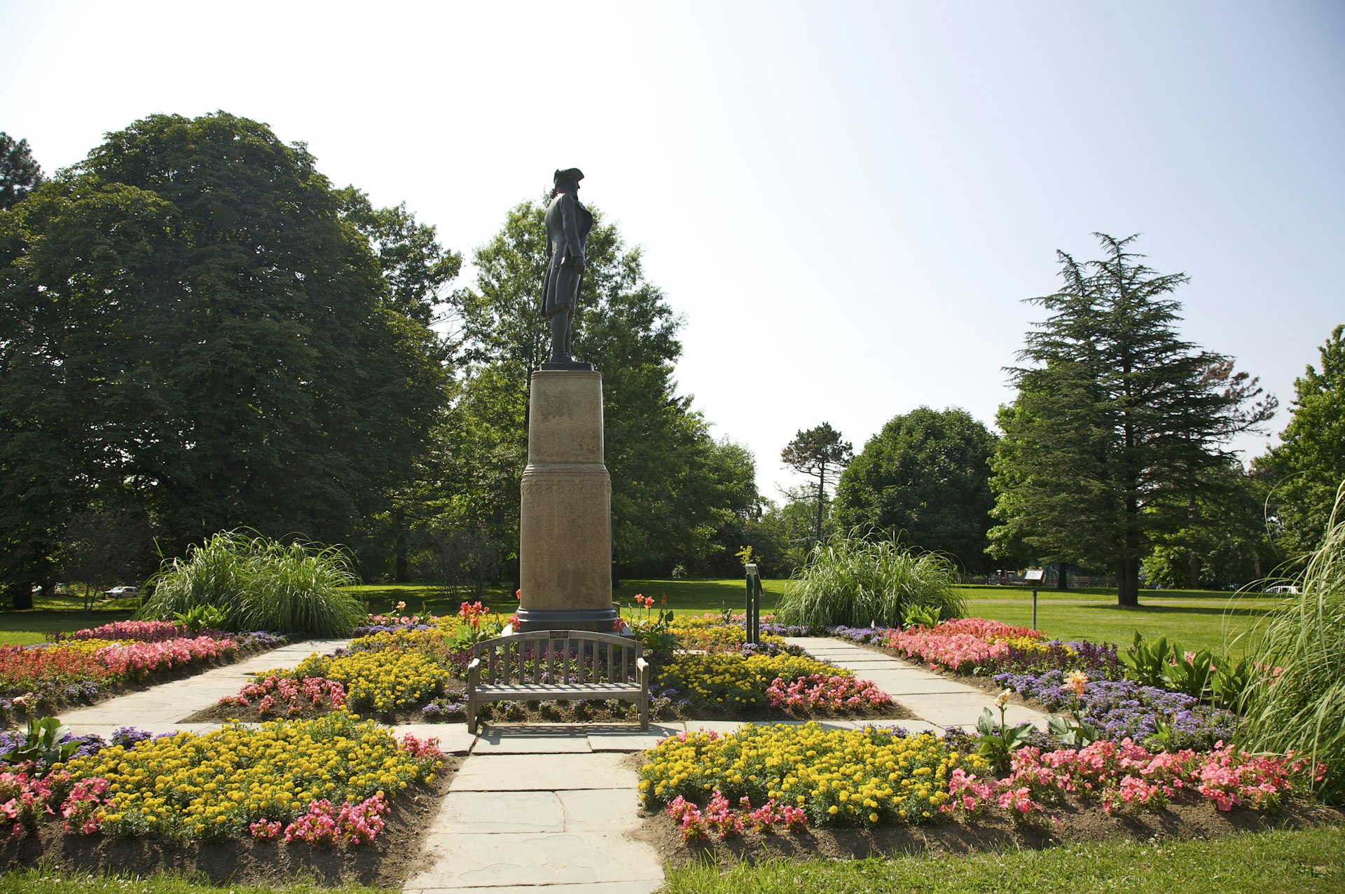 Statue of Robert Richard Randall by Augustus Saint-Gaudens, Snug Harbor Cultural Center and Botanical Garden, Staten Island, NY