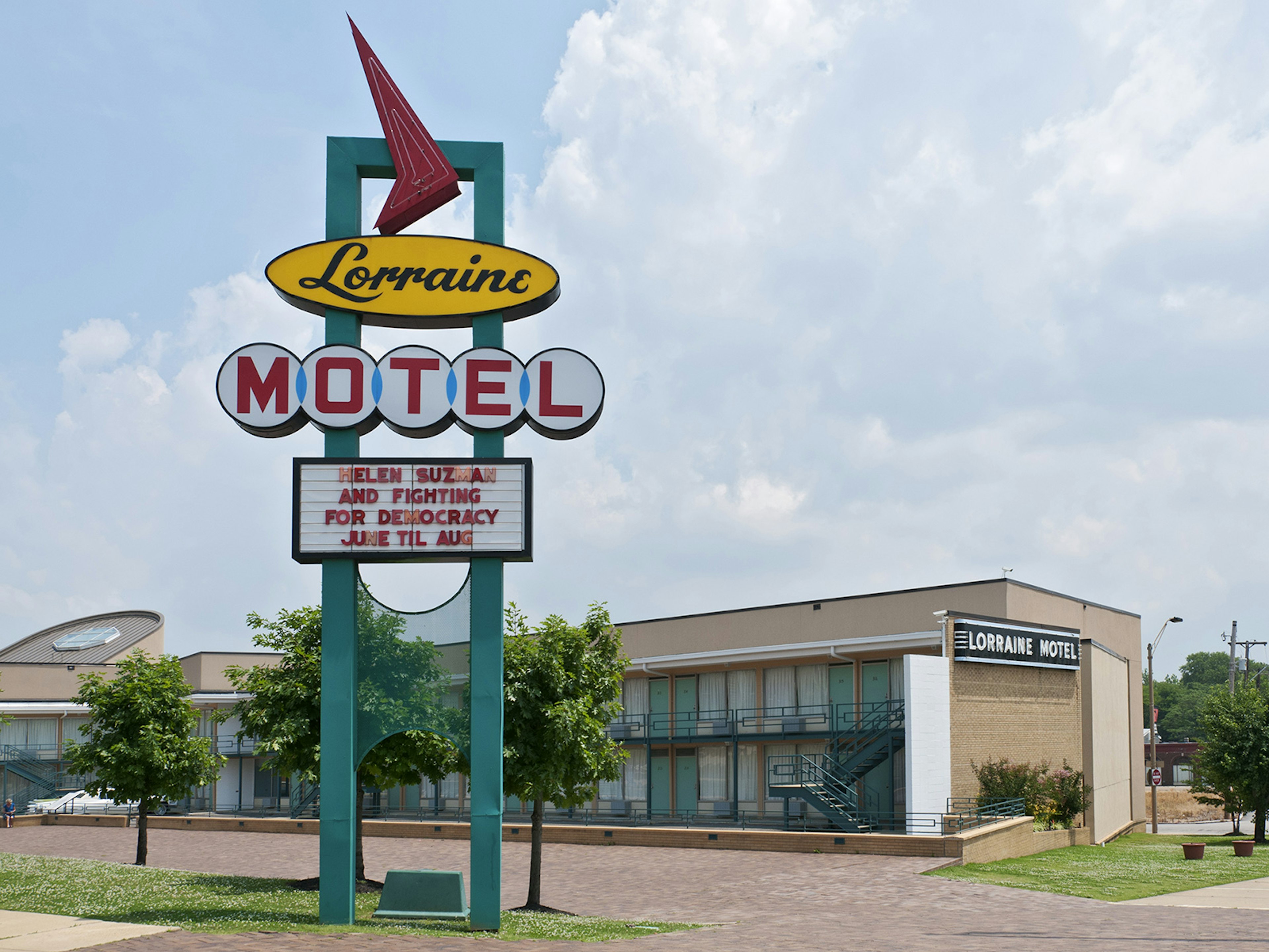 National Civil Rights Museum housed in the Lorraine Motel, where Martin Luther King Jr. was assassinated.