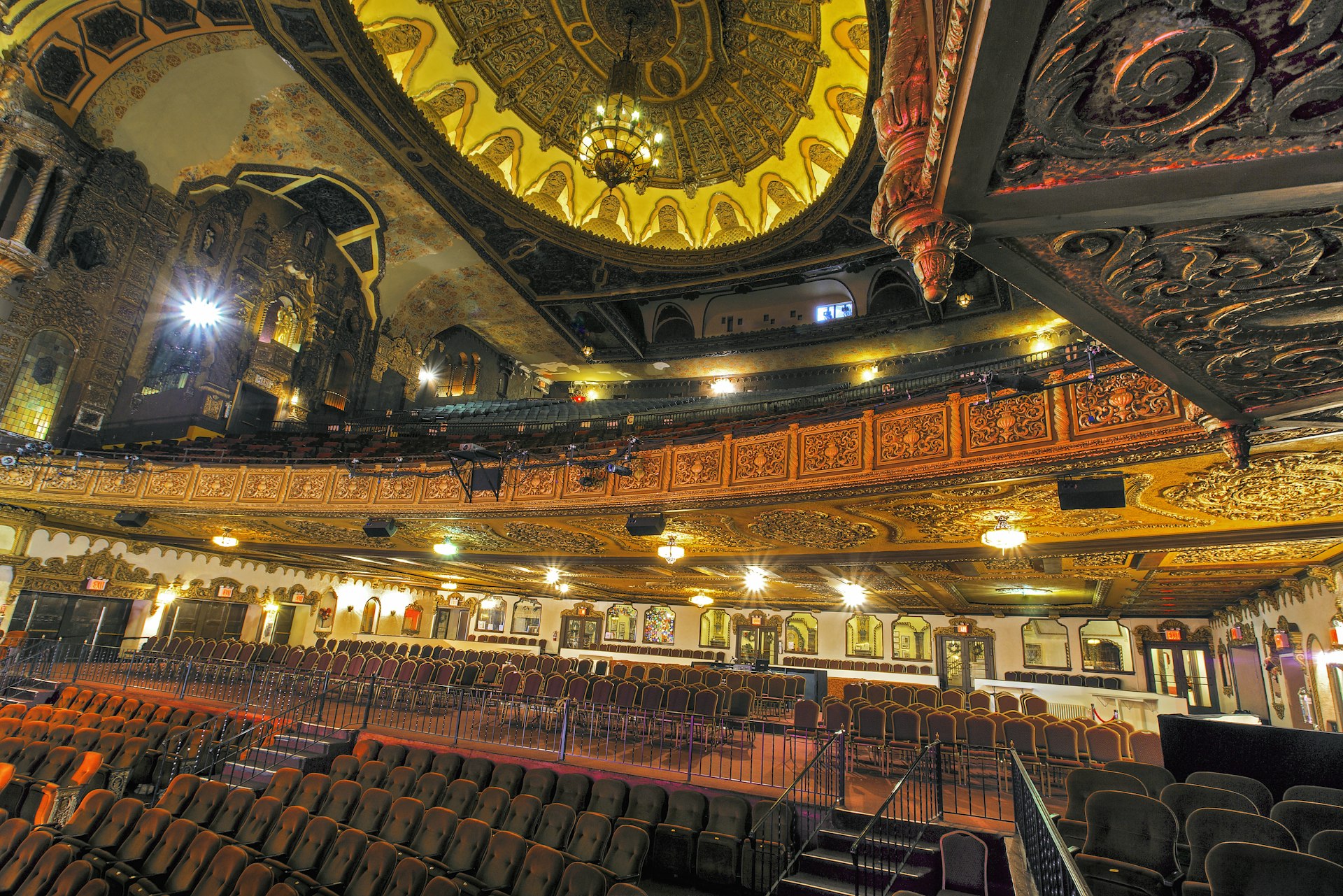 Interior of St. George Theater