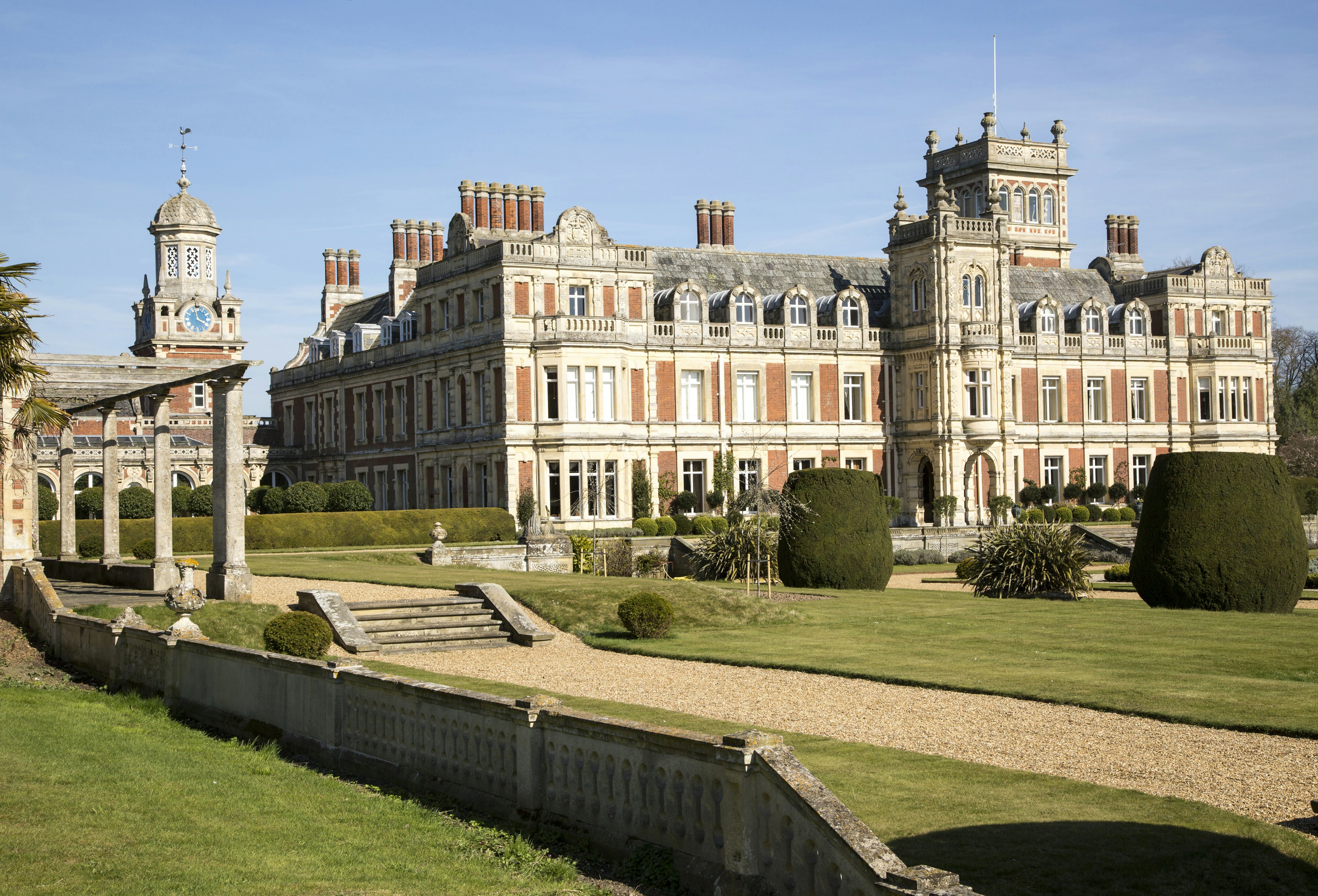 Somerleyton Hall country house, near Lowestoft, Suffolk, England