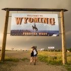 mother daughter wyoming sign