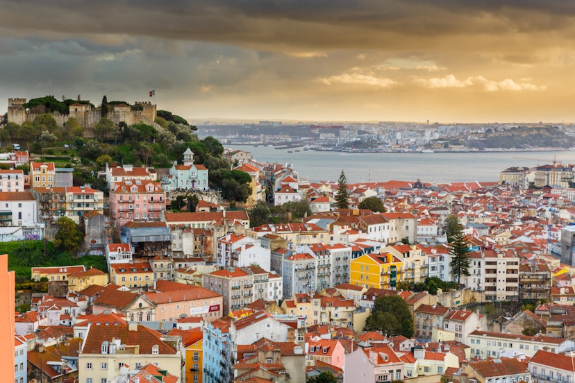 Lisbon is situated on the northern banks of the Tagus River, the longest river on the Iberian Peninsula.