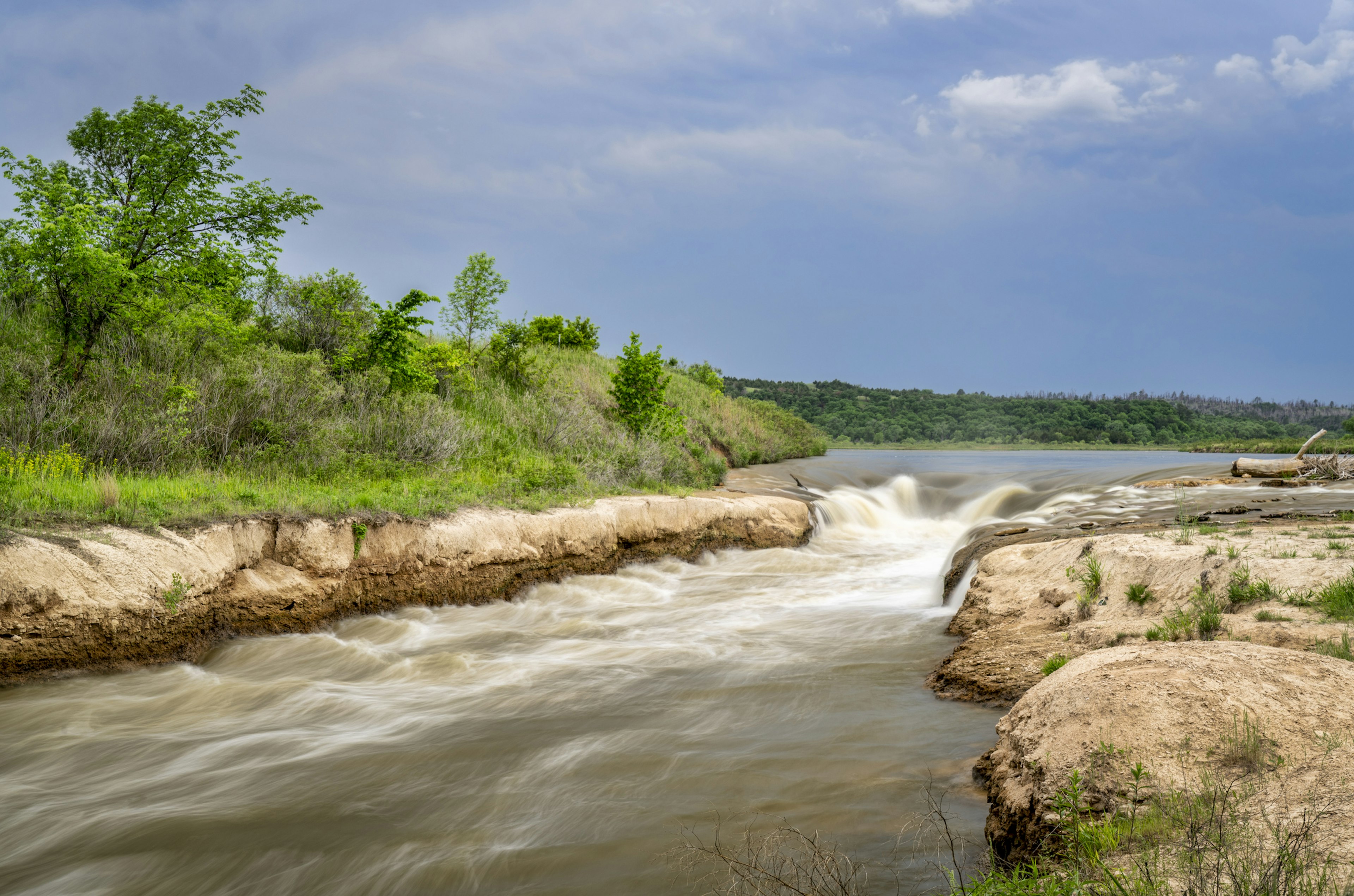 Norden Chute on Niobrara River, Nebraska