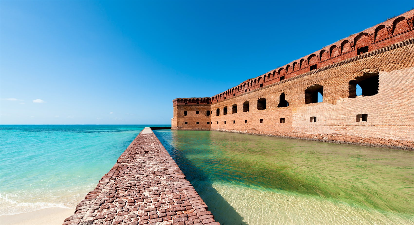 Fort on the ocean