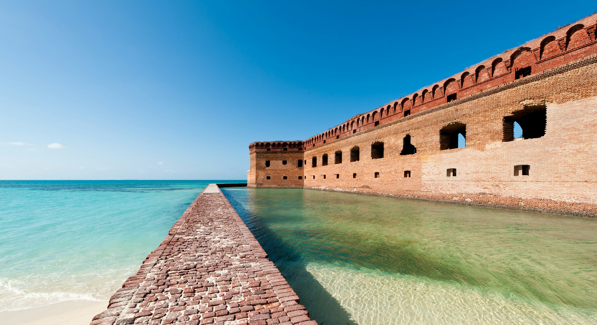 Fort on the ocean