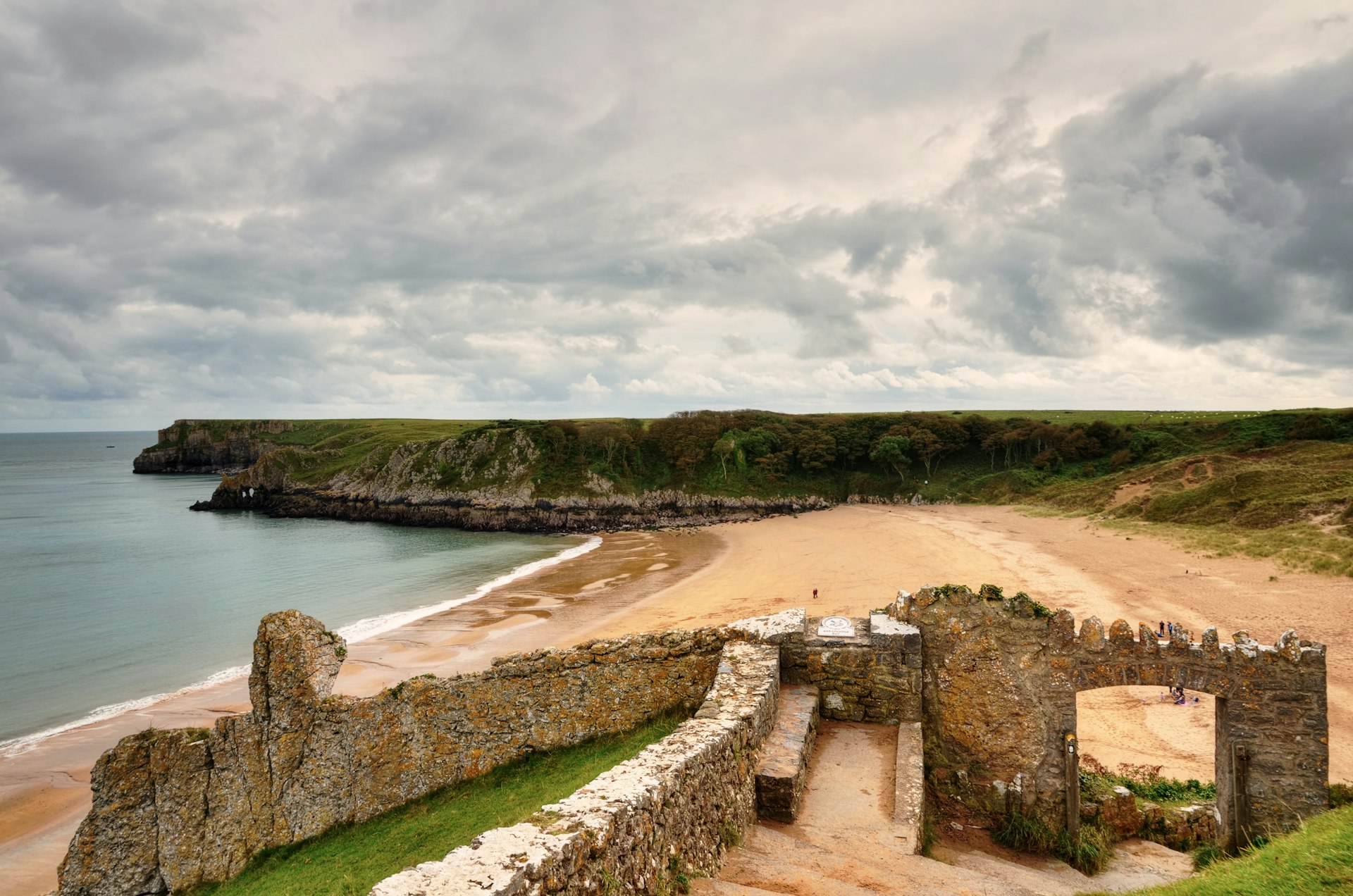 Barafundle Bay in Wales