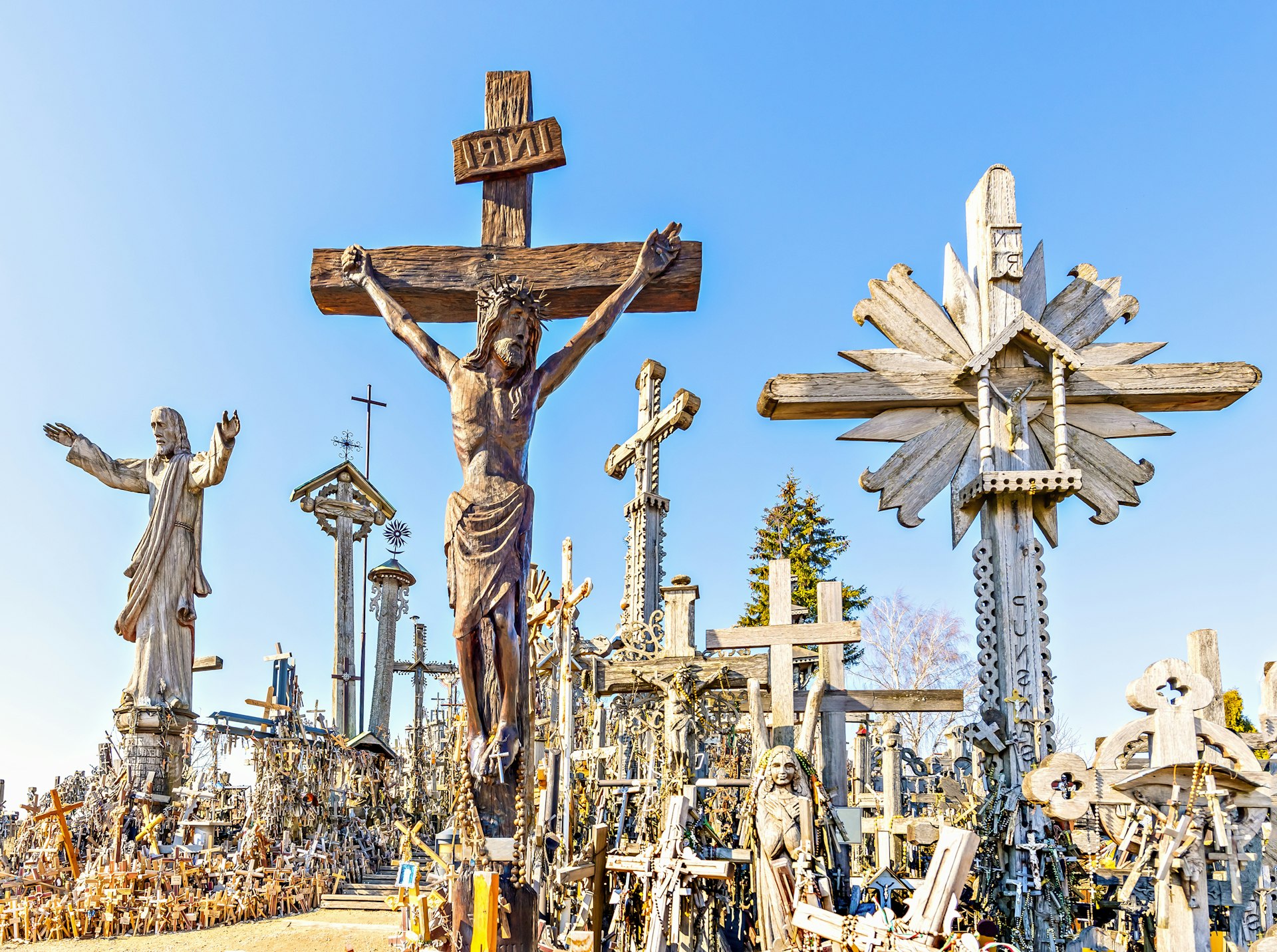 Hill of Crosses in northern Lithuania