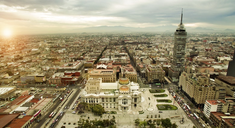 Mexico City Aerial