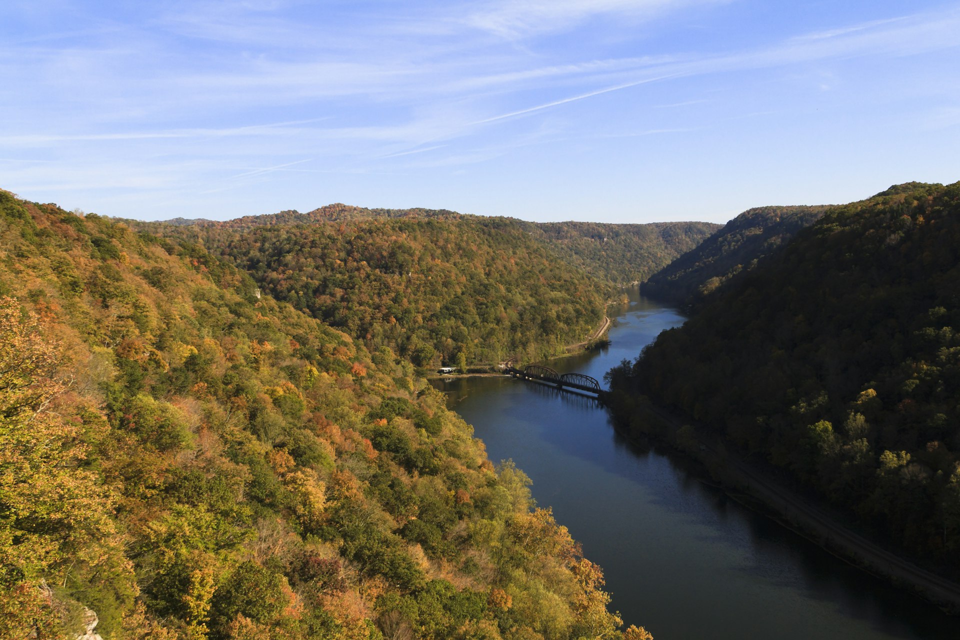Autumn in the New River Gorge West Virginia