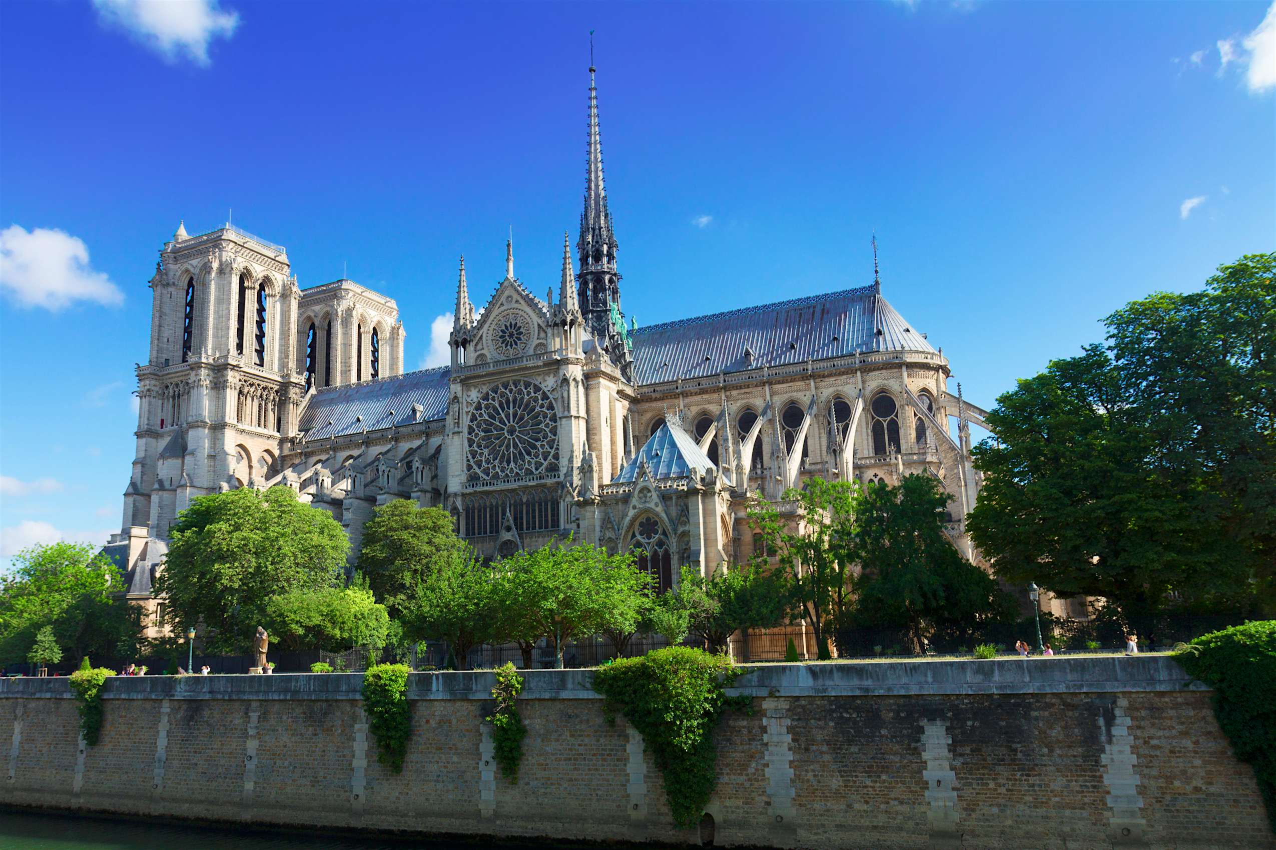 The Notre Dame cathedral repairs have gone through a major step